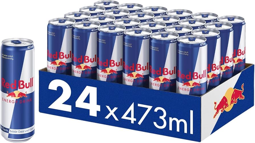 24 cans redbull energy drink